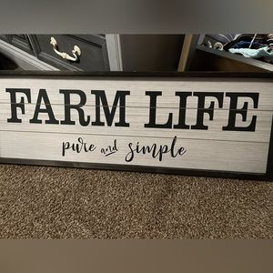 Farm life decor